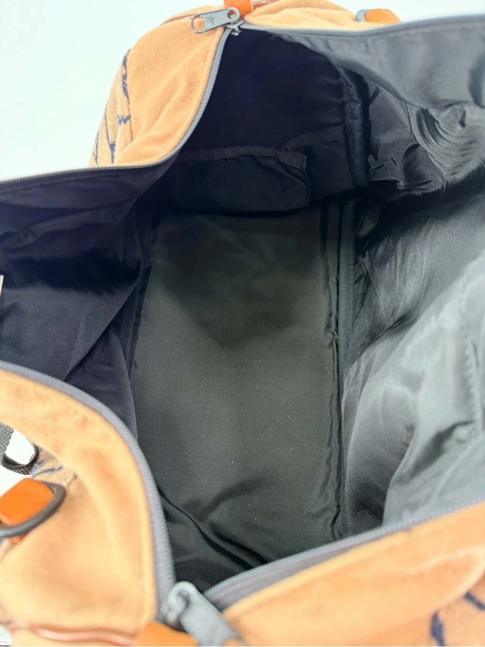 Vintage Pendleton Buffalo Wool Leather Duffle Overnight Bag FLAWS